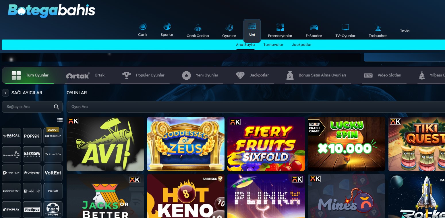 Botegabahis Giriş Sayfası